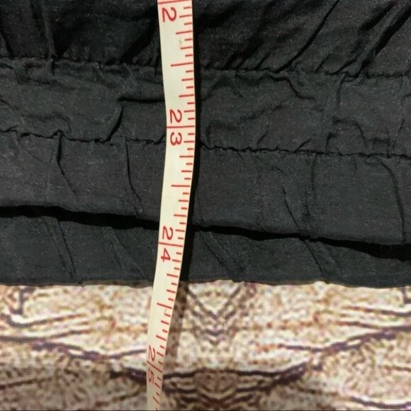 Vintage Silk House Black Fringe Jacket - Picture 9 of 14